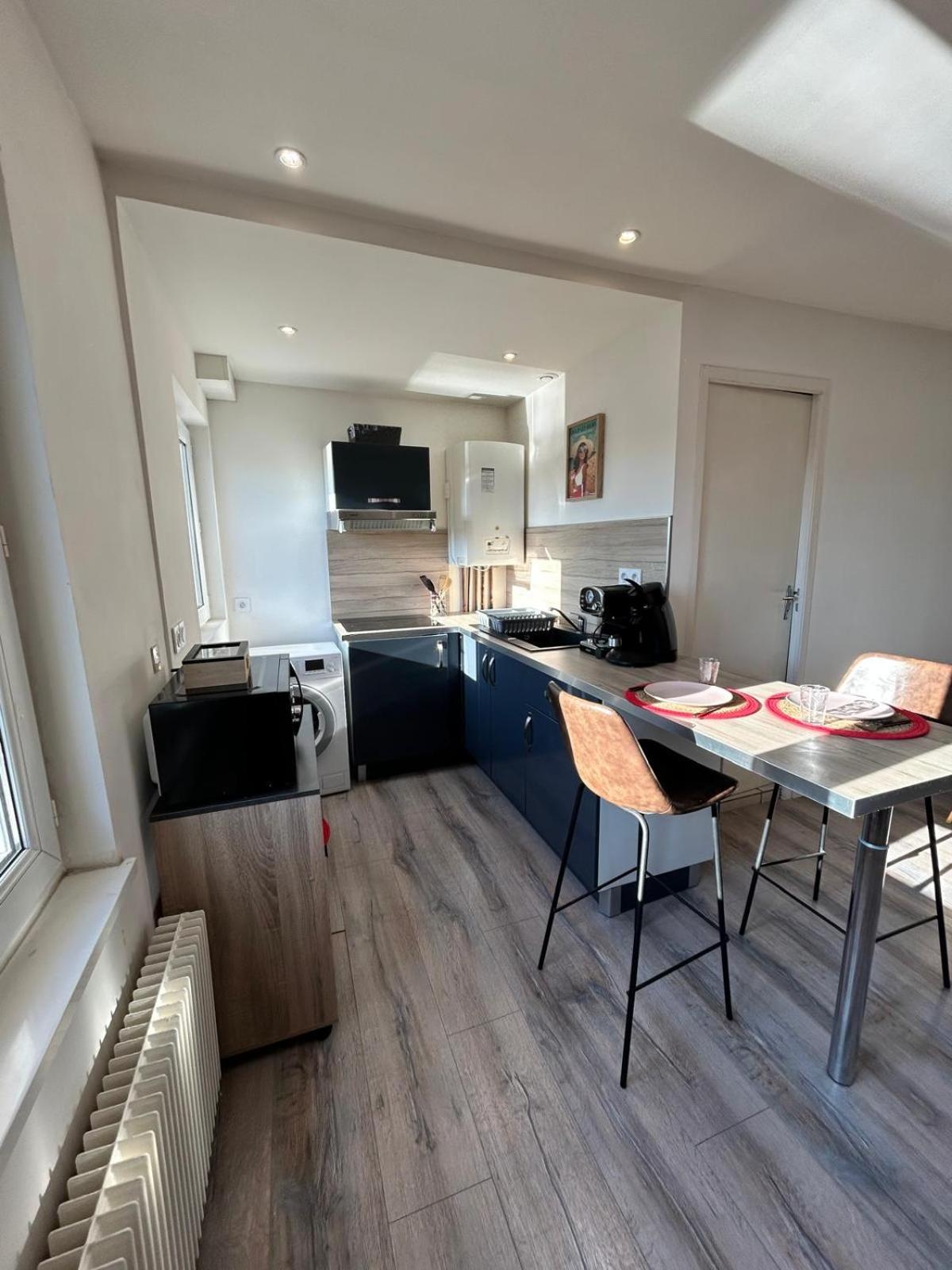 Appartement F2 Meuble Dunkirk ภายนอก รูปภาพ